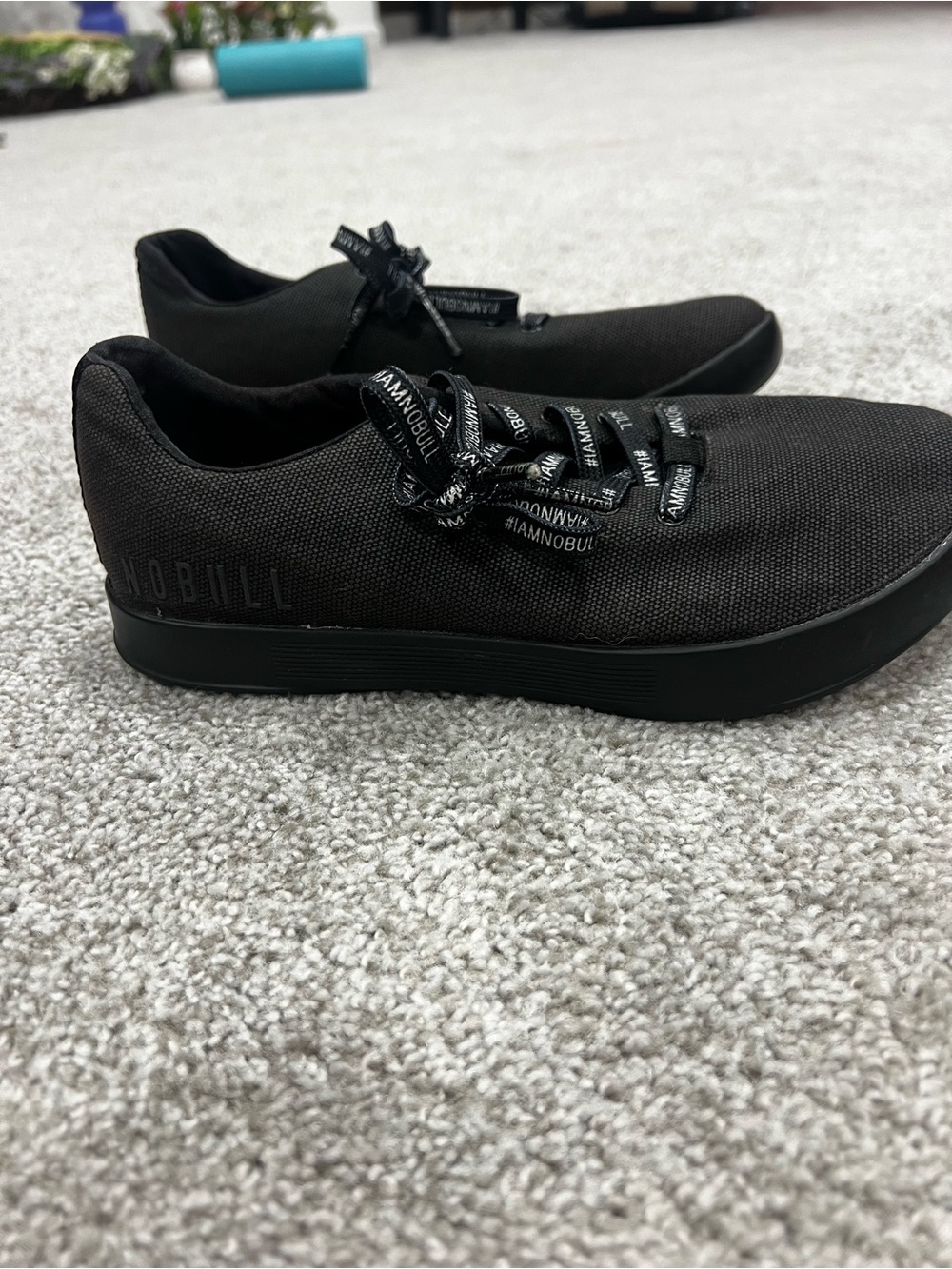 NOBULL Unisex All-Black Slip-On Trainer Sneakers